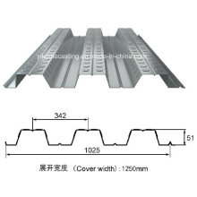 Оцинкованный стальной лист decking пола (YX51-342-1025)